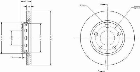 Remy RAD1194C - Тормозной диск autospares.lv