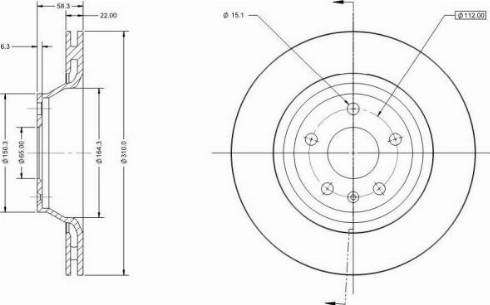 Remy RAD1800C - Тормозной диск autospares.lv