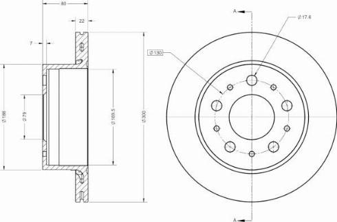 Remy RAD1878C - Тормозной диск autospares.lv