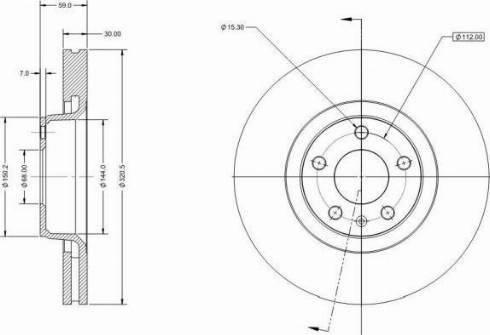 Remy RAD1381C - Тормозной диск autospares.lv