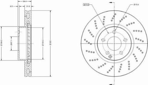 Remy RAD1330C - Тормозной диск autospares.lv