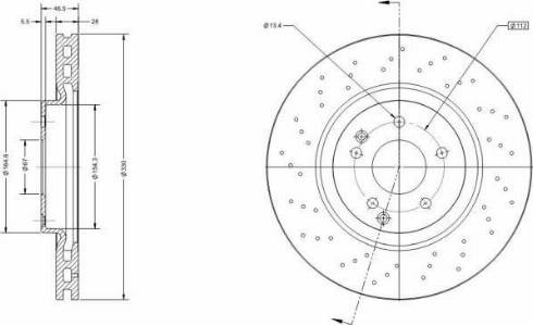 Remy RAD1261C - Тормозной диск autospares.lv