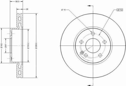 Remy RAD1221C - Тормозной диск autospares.lv