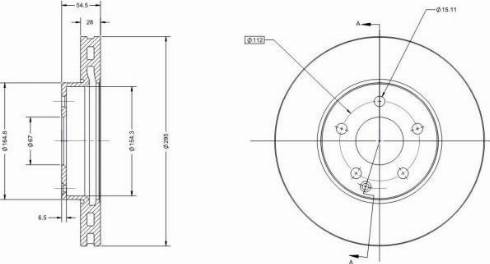 Remy RAD1279C - Тормозной диск autospares.lv