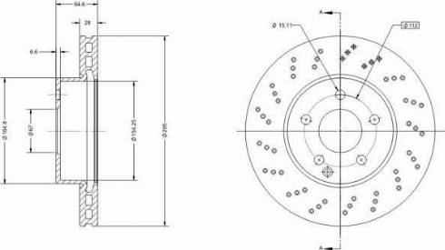 Remy RAD1276C - Тормозной диск autospares.lv