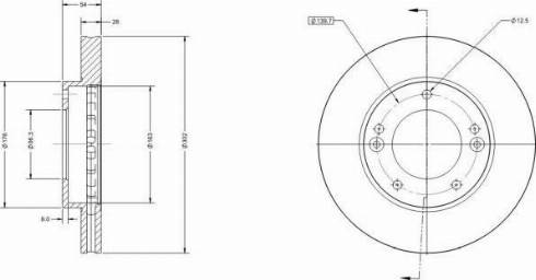 Remy RAD1799C - Тормозной диск autospares.lv