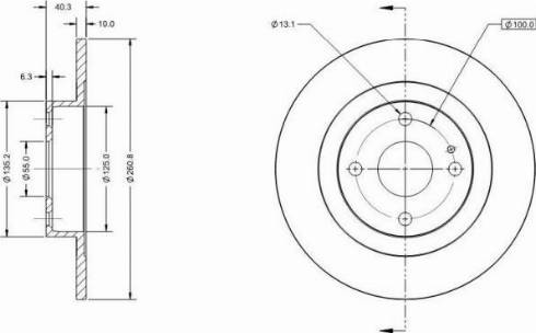 Remy RAD1796C - Тормозной диск autospares.lv