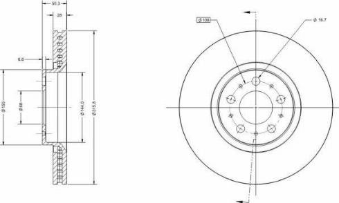 Remy RAD1763C - Тормозной диск autospares.lv