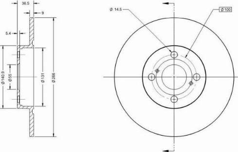 Remy RAD1777C - Тормозной диск autospares.lv