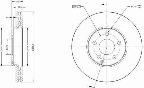 Remy RAD2486C - Тормозной диск autospares.lv