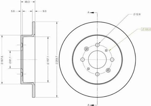 Remy RAD2514C - Тормозной диск autospares.lv