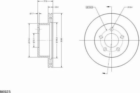 Remy RAD2059C - Тормозной диск autospares.lv