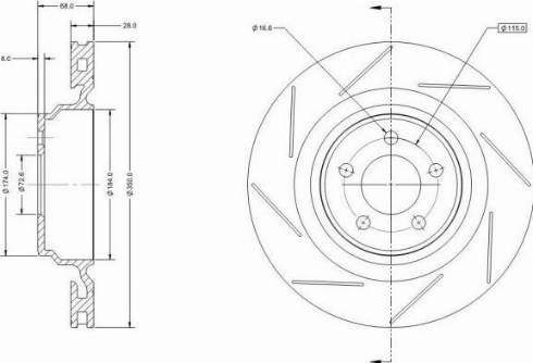 Remy RAD2087C - Тормозной диск autospares.lv