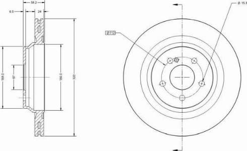 Remy RAD2020C - Тормозной диск autospares.lv