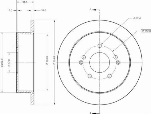 Remy RAD2367C - Тормозной диск autospares.lv