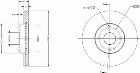 Remy RAD2318C - Тормозной диск autospares.lv