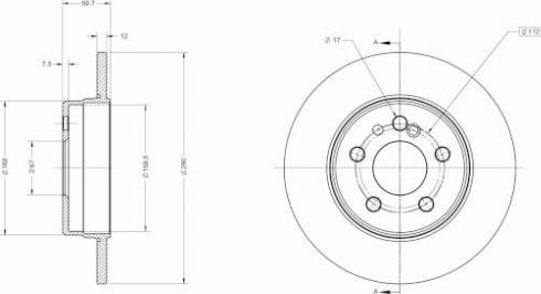 Remy RAD2386C - Тормозной диск autospares.lv