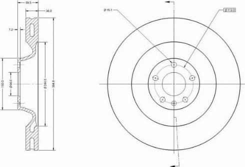 Remy RAD2251C - Тормозной диск autospares.lv