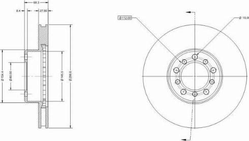 Remy RAD2282C - Тормозной диск autospares.lv