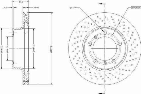 Remy RAD2234C - Тормозной диск autospares.lv