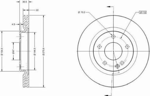 Remy RAD2238C - Тормозной диск autospares.lv