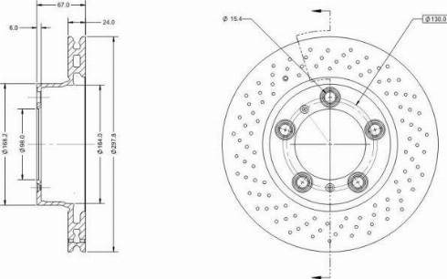 Remy RAD2226C - Тормозной диск autospares.lv