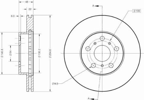 Remy RAD2747C - Тормозной диск autospares.lv