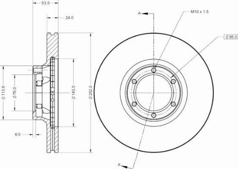 Remy RAD2739C - Тормозной диск autospares.lv