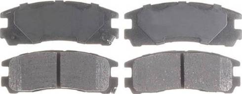 Remy RAP1804 - Тормозные колодки, дисковые, комплект autospares.lv