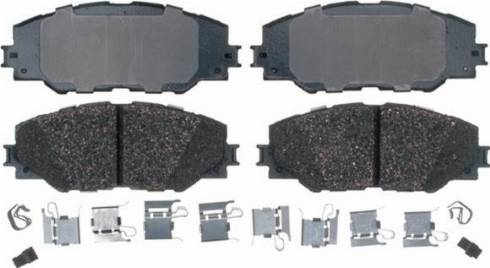 Remy RAP1398 - Тормозные колодки, дисковые, комплект autospares.lv
