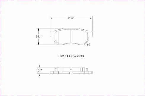 Remy RAP2159 - Тормозные колодки, дисковые, комплект autospares.lv