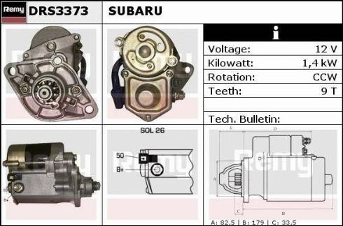 Remy RAS34484 - Стартер autospares.lv