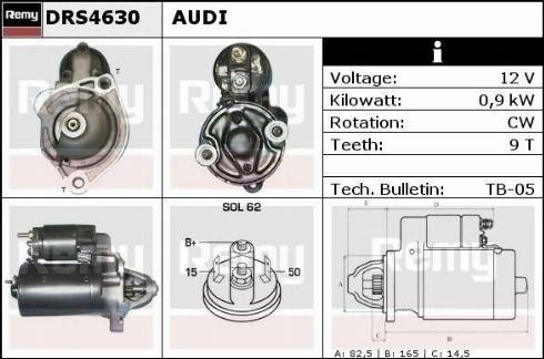 Remy RAS35741 - Стартер autospares.lv