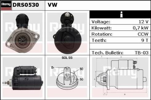 Remy RAS31641 - Стартер autospares.lv