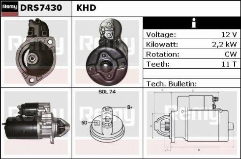 Remy RAS38541 - Стартер autospares.lv