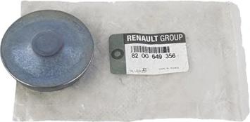 RENAULT 8200649356 - Подшипник ступицы колеса, комплект autospares.lv