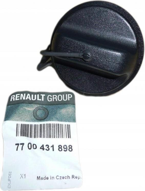RENAULT 7700431898 - Крышка, топливный бак autospares.lv