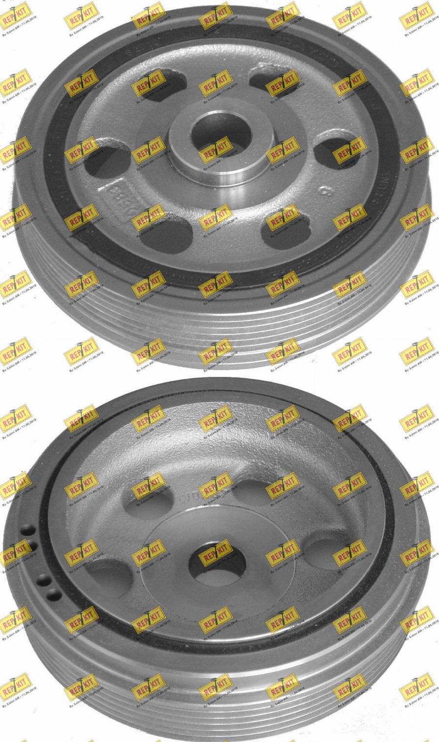 REPKIT RKT9047 - Шкив коленчатого вала autospares.lv