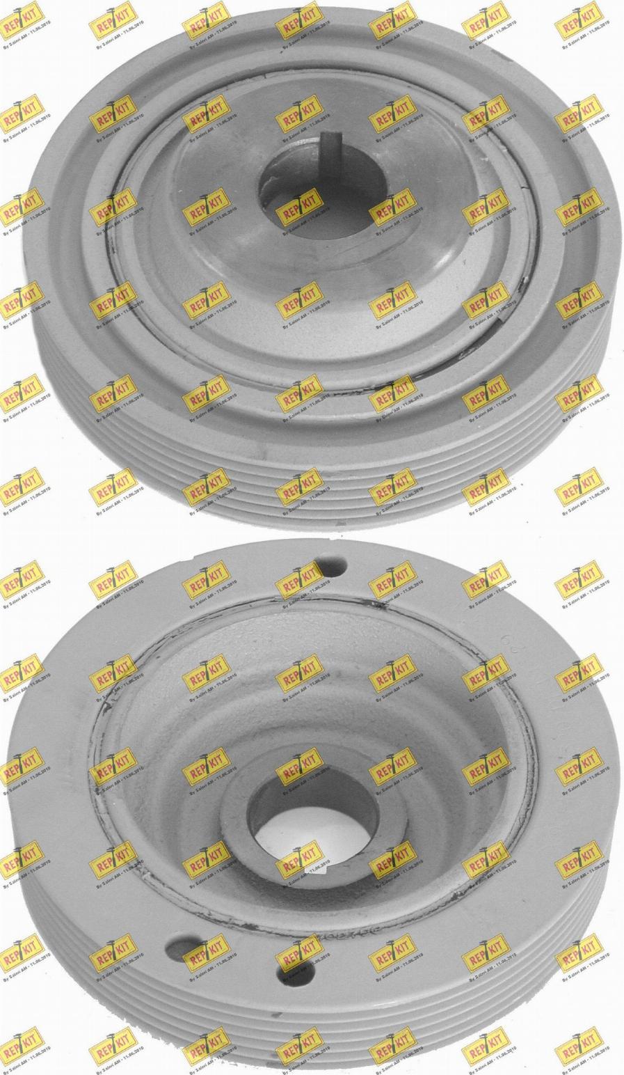 REPKIT RKT9072 - Шкив коленчатого вала autospares.lv