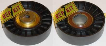 REPKIT RKT1154 - Ролик, поликлиновый ремень autospares.lv