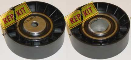 REPKIT RKT1230 - Ролик, поликлиновый ремень autospares.lv