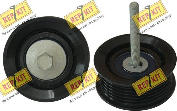 REPKIT RKT3404 - Ролик, поликлиновый ремень autospares.lv