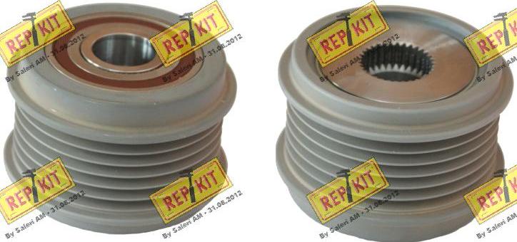 REPKIT RKT3566 - Шкив генератора, муфта autospares.lv