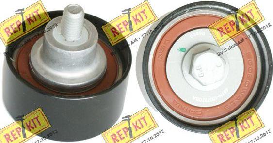 REPKIT RKT3343 - Направляющий ролик, зубчатый ремень ГРМ autospares.lv