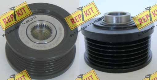 REPKIT RKT2238/C - Шкив генератора, муфта autospares.lv