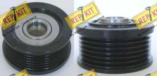 REPKIT RKT2238 - Шкив генератора, муфта autospares.lv