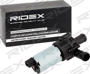 RIDEX 999W0007 - Насос рециркуляции воды, автономное отопление autospares.lv