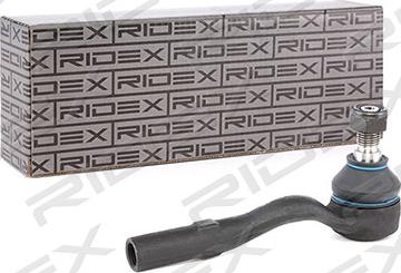 RIDEX 914T0049 - Наконечник рулевой тяги, шарнир autospares.lv