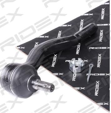 RIDEX 914T0195 - Наконечник рулевой тяги, шарнир autospares.lv