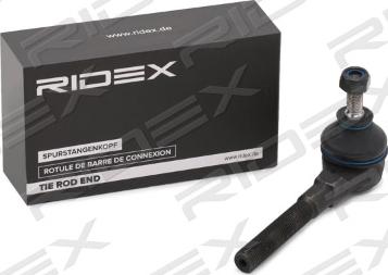 RIDEX 914T0208 - Наконечник рулевой тяги, шарнир autospares.lv